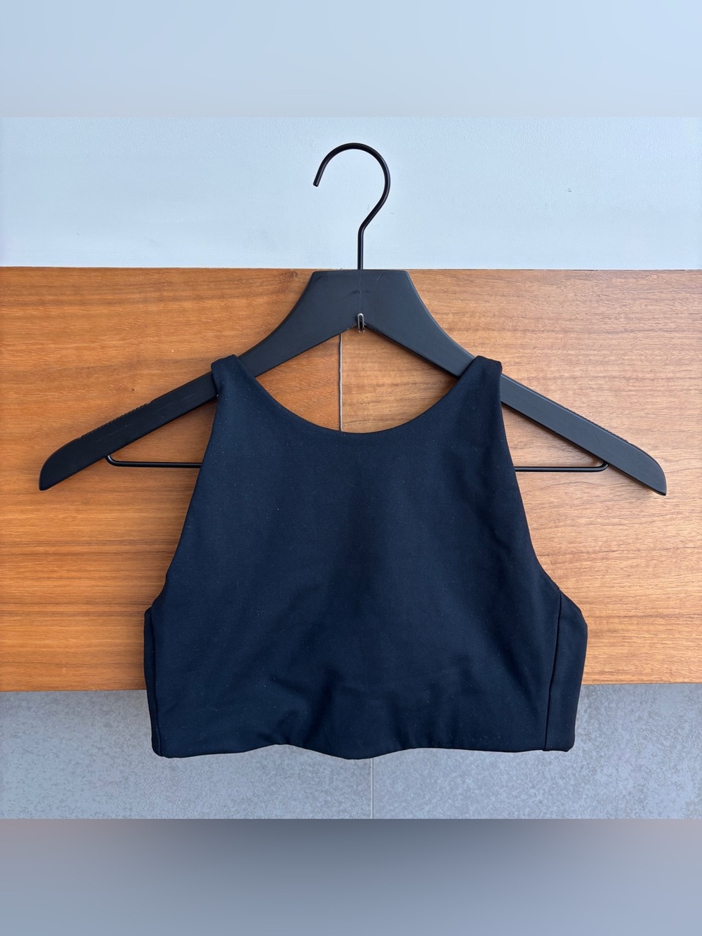 Girlfriend Collective Topanga Halter Bra, Size S